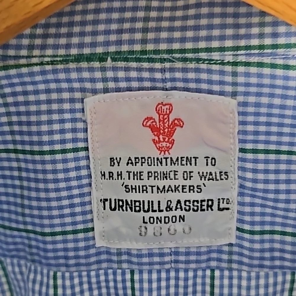 Turnbull & Asser Ltd. Buttondown Men's Shirt See Pic for Size - Picture 2 of 9